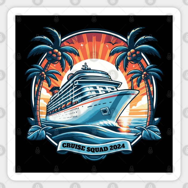 Cruise Squad 2024 Sticker by Norse Magic